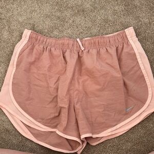 Nike Women's Blush Pink Athletic Shorts